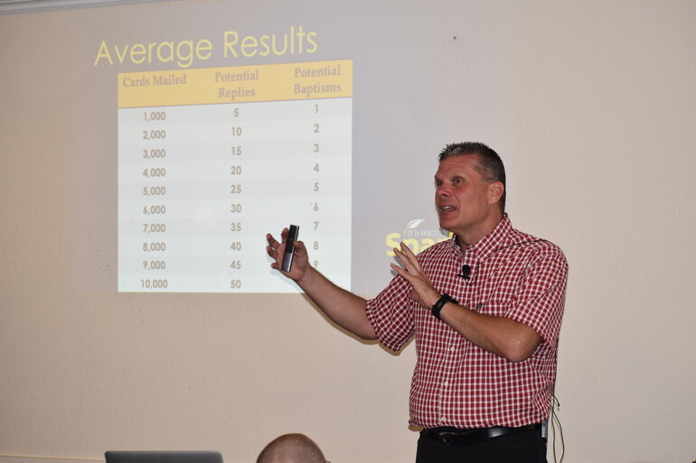 Eric Flickinger shared average results of mailings